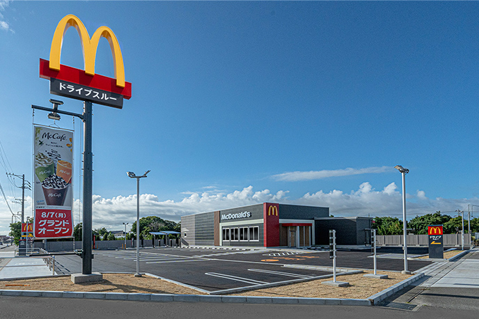 愛知県稲沢市 マクドナルド稲沢祖父江店